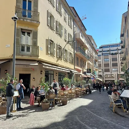 Le Clairfontaine - Stylish City-centre In - Sea View - Perfect For Work And Relaxation - 10 Min Walking Distance Of Palais Des Festivals And Beaches Lägenhet *